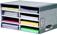 Fellowes COR_IFW08750 Irattároló, asztali, karton, 