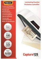 Fellowes COR_IFW53067 Meleglamináló fólia, 125 mikron, 65x95 mm, fényes, 100 db, kép