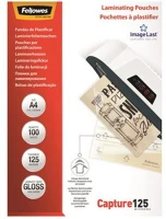 Fellowes COR_IFW53074 Meleglamináló fólia, 125 mikron, a4, fényes, 100 db, kép