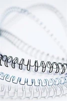 Fellowes COR_IFW53265 Spirál, fém, 3:1, 10 mm, 51-80 lap, fekete kép