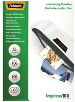 Fellowes COR_IFW53510 Meleglamináló fólia, 100 mikron, a5, fényes, 100 db, kép