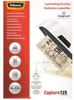 Fellowes COR_IFW53963 Meleglamináló fólia, 125 mikron, a4, fényes, 25 db, kép