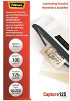 Fellowes COR_IFW53974 Meleglamináló fólia, 125 mikron, 60x90 mm, fényes, 100 db, kép