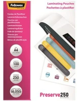 Fellowes COR_IFW54018 Meleglamináló fólia, 250 mikron, a4, fényes, 100 db, kép