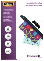 Fellowes COR_IFW54520 Meleglamináló fólia, 80 mikron, a3, matt, 100 db, kép