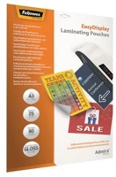 Fellowes COR_IFW56018 meleglamináló fólia, 80 mikron, a3, fényes, öntapadó, 25 db, fellowes kép