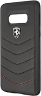 Ferrari FEHQUHCS10LBK Heritage samsung s10 lite tűzdelt bőr kemény fekete tok kép