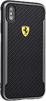 Ferrari FESPCHCI65CBBK Iphone xs max sf racing fekete tok kép
