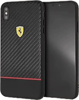 Ferrari FESBOHCI61BK On track racing shield iphone xr gumi tok kép