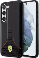 Ferrari FEHCS23MPCSK Perforated 296 p samsung galaxy s23+ hátlap tok, fekete kép