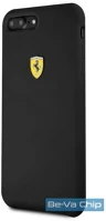 Ferrari FESSIHCI8LBK Iphone 8 plus sf szilikon fekete tok kép