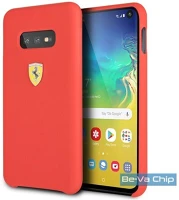 Ferrari FESSIHCS10LRE Samsung s10 lite sf szilikon piros tok kép