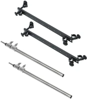 Filmcart 425 double monitor crossbar mount with 5/8
