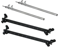 Filmcart 441 double monitor crossbar mount with 5/8