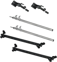 Filmcart 443 double monitor crossbar mount with vesa for smartone standard - dupla kép