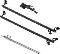 Filmcart 450 single monitor crossbar mount with vesa for smartone xl - monitortartó rúd kép