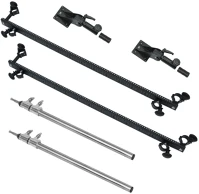 Filmcart 451 double monitor crossbar mount with vesa for smartone xl - dupla monitortartó kép