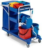 Filmop ALDF-0000MP3010A Morgan 3010 takarítókocsi 4x6l + 2x15l vödörrel kép