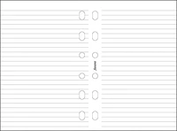 Filofax FX-133008 Kalendárium betét, jegyzetlap, personal méret, vonalas, fehér kép