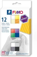 Fimo COR_FM8013C121 gyurma, készlet, 12x25 g, égethető, fimo 