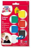 Fimo COR_FM803201 Gyurma készlet, 6x42 g, égethető,  