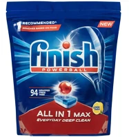 Finish 24962375 Mosogatógép tabletta 94 db/doboz  all in max lemon kép