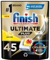 Finish VL13_00908 Mosogatógép tabletta  ultimate plus allin1 lemon 45 darab/doboz kép