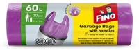 Fino COR_KHT1149 szemeteszsák, köthető füles, 60 l, 20 db, 59x71 cm, 12 µ, fino 