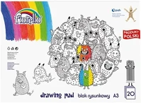 Fiorello 01.03482 Rajztömb  a/3 80 g 20 ív/tömb kép