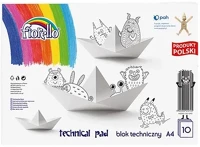 Fiorello 01.03484 Rajztömb  a/4 80 g 10 ív/tömb műszaki kép
