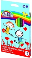Fiorello 07.00898 Színes ceruza  jumbo háromszögletű 12 darabos kép