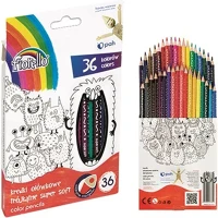 Fiorello 07.01499 Színes ceruza  háromszögletű 36 darabos kép