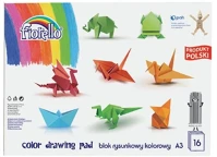 Fiorello 150-1437 Rajztömb színes  a/3 16 ív/tömb kép