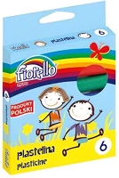 Fiorello 15.00131 Gyurma  6 darabos színes 96 g kép