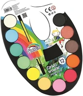 Fiorello 15.00372 Vízfesték  palettás 12 darabos kép