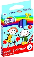 Fiorello 15.00407 Zsírkréta  kerek hegyezett 8 színű kép