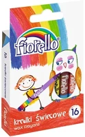 Fiorello 15.01400 Viaszkréta  hengeres vegyes színek 16 darabos kép