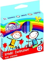 Fiorello 170-1383 Zsírkréta  kerek 12db-os készlet kép