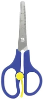 Fiorello GR-6500 RÁSEGÍTŐS Olló iskolai  gr-6500 rásegítős balkezes kerekített hegy 13cm kép