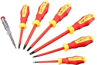 Fischer darex 0199905 Csavarhúzó készlet, 6+1 darabos, kép