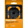 Fiskars 1023664 1023664 álló esőztető, szögletes, rozsdamentes fém váz kép