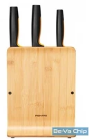 Fiskars 1057553 Fiskars Functional Form bambusz 3 késes késblokk kép