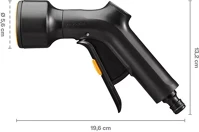 Fiskars 1070837 1070837 locsolópisztoly, zuhany, front vezérlésű kép