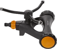 Fiskars 1023657 1023657 örvényes esőztető, fémből, kerekekkel kép