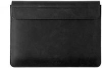 Fixed 16", FEKETE Oxford bőrtok apple macbook pro-hoz (2019 és újabb modellekhez) 16