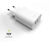 Fixed FIXC35-2C-WH Dual usb-c travel charger 35w, fehér kép