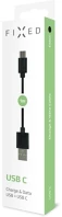 Fixed FIXD-UC-BK Usb - usb-c adat-/töltőkábel 20w, 1m, fekete kép