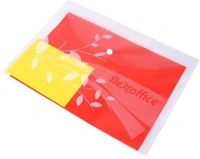 Flexoffice COR_FOCBF02V irattartó tasak, a4, pp, patentos, 120 mikron, flexoffice, 