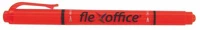 Flexoffice COR_FOHL01N Szövegkiemelő, 1,0/4,0 mm, kétvégű,  