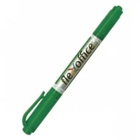 Flexoffice COR_FOPM01Z Alkoholos marker, 0,4/1,0 mm, kúpos, kétvégű,  